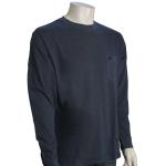RVCA Solo Label LS T-Shirt - Navy Marine - XXL