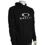 Oakley Bark Full Zip Hoody - Black / Camo Grey - XXL
