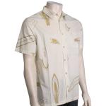 Quiksilver Waterman Board Swap Button Down Shirt - Antique White - L
