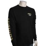 Quiksilver Waterman Heavy Hooks LS T-Shirt - Black - XXL