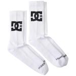 DC 2 Pack Star Crew Socks - White