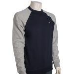 Quiksilver Everyday Crew Sweater - Navy Blazer - XXL