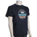 Quiksilver CA Bear Walk T-Shirt - Navy Blazer - XXL