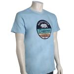 Quiksilver CA Bear Walk T-Shirt - Airy Blue - XXL