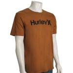 Hurley Everyday Washed One And Only Solid T-Shirt - Ale Brown - XXL