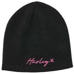 Hurley Script Staple Women's Beanie - Pink Glow