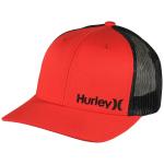 Hurley Corp Staple Trucker Hat - Red