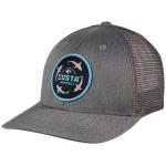 Costa Ocearch Circle Shark Trucker Hat - Grey / Grey