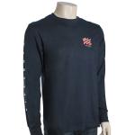 Billabong Salute Hawaii LS T-Shirt - Navy - XXL