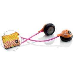 Roxy Reference 230 Earphones - Orange / Pink
