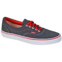 Vans Era Shoe - Charcoal / Red - 13