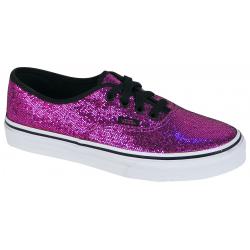 Vans Kid's Authentic Shoe - Glitter Dots / Purple - Youth 4