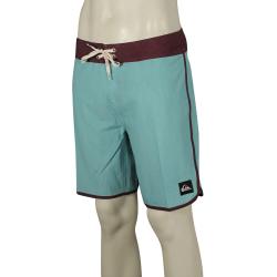 Quiksilver MO Scallop Solid Boardshorts - Blue Surf - 36