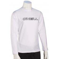 O'Neill Kid's Basic Skins LS Surf Shirt - White - 16
