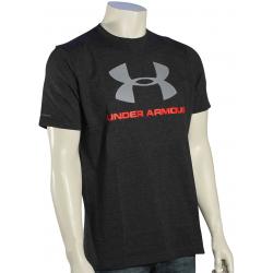 Under Armour Sportstyle Logo T-Shirt - Black / Steel - XXL