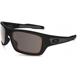 Oakley Turbine Sunglasses - Matte Black / Warm Grey
