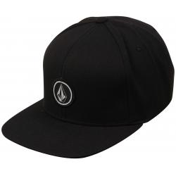 Volcom Quarter Twill Snapback Hat - Classic Black