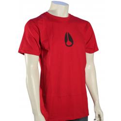 Nixon Wings T-Shirt - Red / Black - XXL