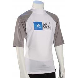 Rip Curl Boy's Ripawatu SS Rash Guard - White - 14