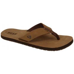 Reef Leather Smoothy Sandal - Bronze / Brown - 14