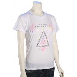 Billabong Triangle Palms Women's T-Shirt - White - L