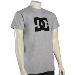 DC Star T-Shirt - Heather Grey / Black - XXXL