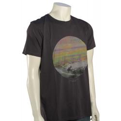 Quiksilver Garment Dyed Distorsion T-Shirt - Tarmac - XXL