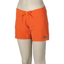 Volcom Simply Solid 5" Women's Boardshorts - Fire Red - 11