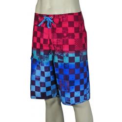 Vans Off The Wall Checkered Boardshorts - Blue Fade Scan Check - 40