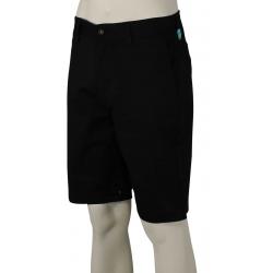 Vissla Factory Chino Stretch Walk Shorts - Black - 34