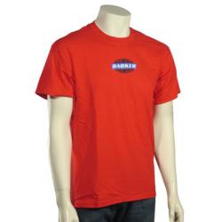 Barker Globe T-Shirt - Red - S