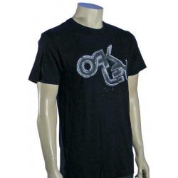 Oakley Retro Spray T-Shirt - Navy Blue - XXL