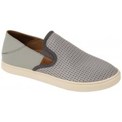 OluKai Pehuea Women's Shoe - Pale Grey / Charcoal - 6