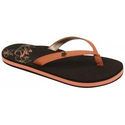 Cobian Girl's Lil Hanalei Sandal - Coral - Youth 3