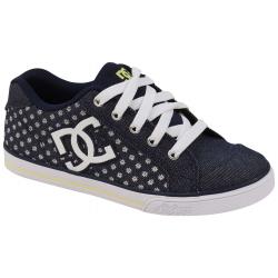 DC Girl's Chelsea TX SP Shoe - Denim - Youth 5