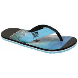 Reef Boy's Grom Photos Sandal - Surfing Pug - Youth 4