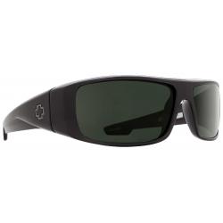 Spy Logan Sunglasses - Black / Happy Grey Green
