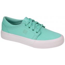 DC Girl's Trase TX Shoe - Mint - Youth 5