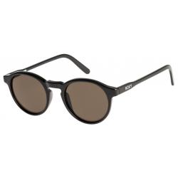 Roxy Moanna Sunglasses - Shiny Black Glitter / Grey