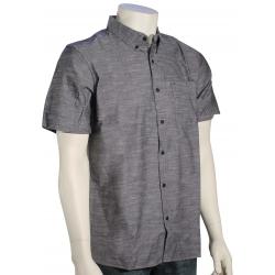 Hurley One and Only SS Button Down Shirt - Black - XXL