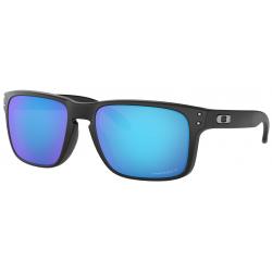 Oakley Holbrook Sunglasses - Matte Black / Prizm Sapphire Polar