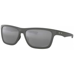 Oakley Holston Sunglasses - Matte Dark Gray / Prizm Black Polarized