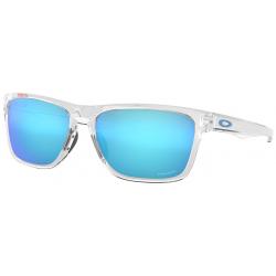 Oakley Holston Sunglasses - Polished Clear / Prizm Sapphire