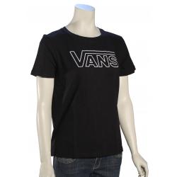 Vans Basic V Women's T-Shirt - Black - XL