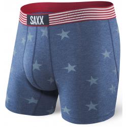Saxx Vibe Modern Fit Boxer - Chambray Americana - XL
