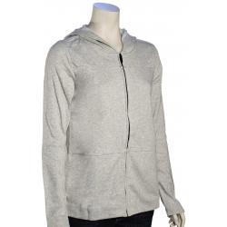 Hurley Icon Women's Fleece Zip Hoody - Grey Heather - XL