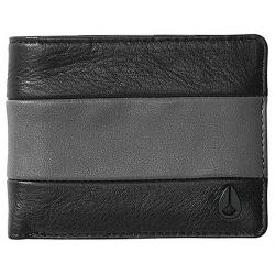 Nixon Pass Bi-fold ID Wallet - Black / Charcoal