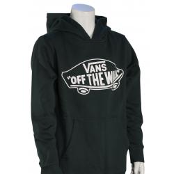 Vans Boy's Off the Wall Pullover Hoody - Darkest Spruce / White - XL