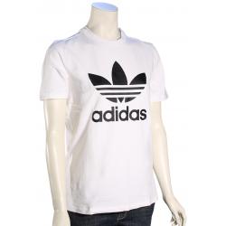 Adidas Women's Trefoil T-Shirt - White / Black - XL