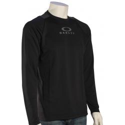 Oakley Enhance LS Crew T-Shirt - Blackout - XL